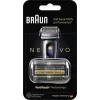 Náhradní holicí hlava Braun NEVO-S Combi Pack, stříbrná, 921824