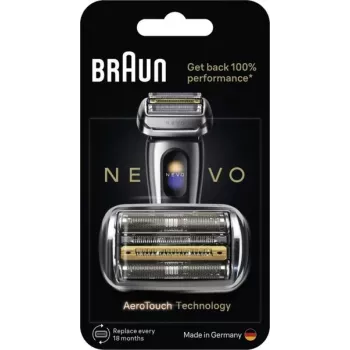 Náhradní holicí hlava Braun NEVO-S Combi Pack, stříbrná, 921824