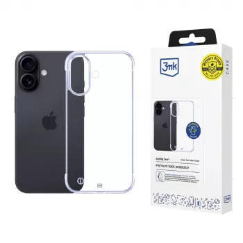Pouzdro na smartphone Just20g Clear Case 3mk pro Apple iPhone 16, průhledné