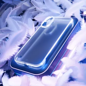 Pouzdro na smartphone Just20g Clear Case 3mk pro Apple iPhone 16, průhledné