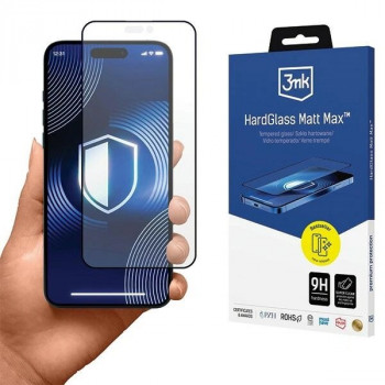 3MK HardGlass Matt Max matné tvrzené sklo Apple iPhone 16 Pro Max