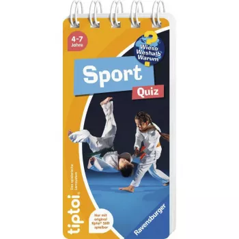 Ravensburger tiptoi Wieso? Weshalb? Warum? Quiz Sport, německé vydání