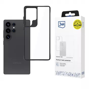 3MK Satin Armor Case+ pouzdro pro Samsung Galaxy S25 Ultra, transparentní