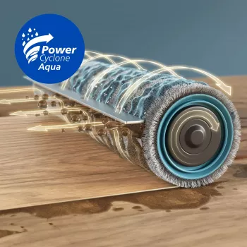 Robotický vysavač Philips HomeRun 9000 Series XU9100/10 Aqua, černý