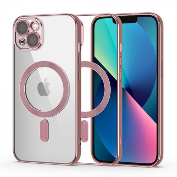 Pouzdro MagSafe MagShine Tech-Protect pro Apple iPhone 13, rose gold