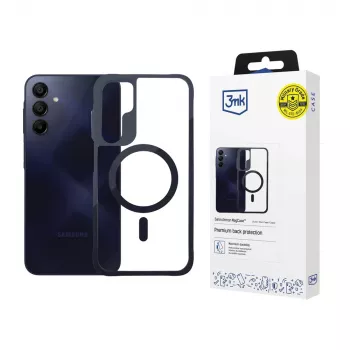 Pouzdro MagCase Satin Armor 3MK pro Samsung Galaxy A15 5G, transparentní