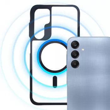 Pouzdro MagCase Satin Armor 3MK pro Samsung Galaxy A25 5G, transparentní