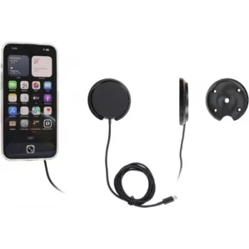 Brodit Wireless Charging Holder 25W, Fixed, Hands-Free Car Mount (217303)
