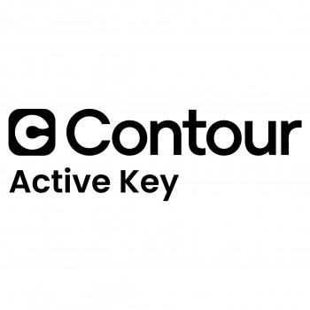 Mini stolní klávesnice Active Key AK-7000-U-B/CH, drátová, USB, švýcarské rozložení, černá