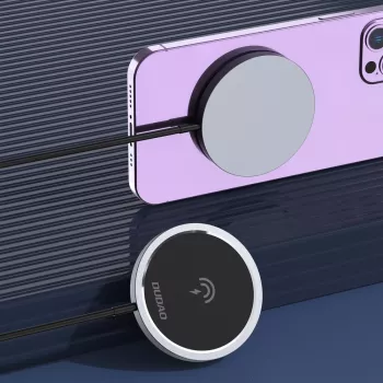 Bezdrátová nabíječka Dudao A12XS 15W kompatibilní s MagSafe, černá