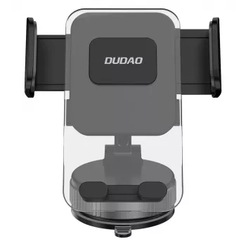 Držák telefonu do auta Dudao F24PLUS s přísavkou na palubní desku, černý