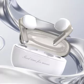 Bezdrátová in-ear sluchátka Dudao U8 TWS, Bluetooth 5.3, bílá