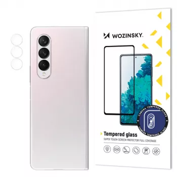 Tvrzené sklo Wozinsky Pretender Camera Glass 9H pro celý fotoaparát, Samsung Galaxy Z Fold 3