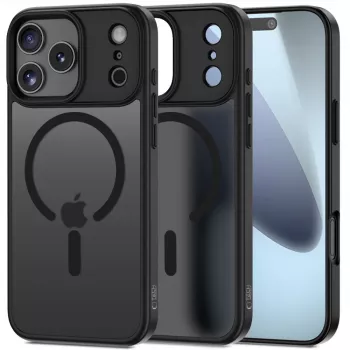 Pouzdro Tech-Protect Magmat MagSafe pro Apple iPhone 17 Pro Max, matně černé