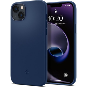 MagSafe pouzdro Spigen Silicone Fit Mag (ACS04921) pro Apple iPhone 14 Plus / 15 Plus, Navy Blue