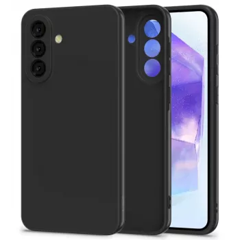 Silikonové pouzdro Tech-Protect Icon pro Samsung Galaxy A56 5G, černé