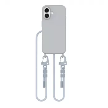 MagSafe pouzdro Tech-Protect MagNecklace 26328-0 pro Apple iPhone 16, šedé