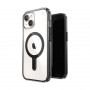 Pouzdro Speck Presidio Perfect-Clear ClickLock & MagSafe SPK526 pro Apple iPhone 15 / 14 / 13, Clear / Frosted Black / Slate Grey