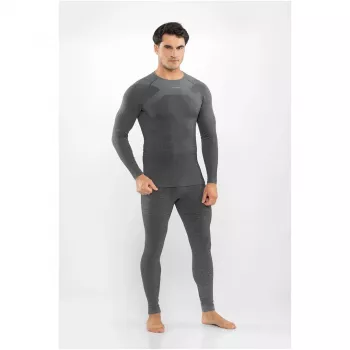 Merino spodní vrstva Viking Altis Man Set pro muže, tmavě zelená, L