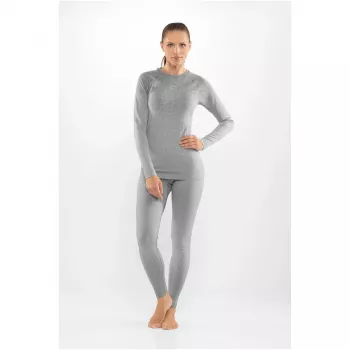 Merino spodní vrstva Viking Altis Lady Set pro ženy, šedá, L