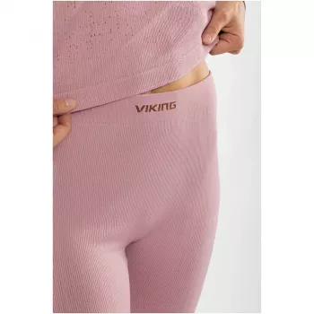 Viking Altis Lady Set women's merino base layer set, pink, S