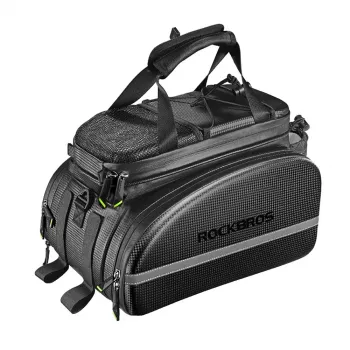 Brašna na nosič kola Rockbros A6-6, 35 l, s vyklápěcími kapsami, černá