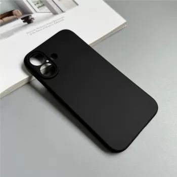 Hurtel Soft Case for iPhone 16 Plus, black