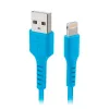 Kabel USB-A na Lightning SBS TECABLEUSBIP589A 1 m, modrý