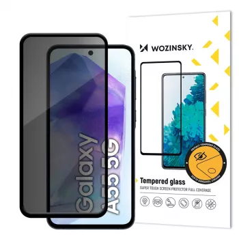 Tvrzené sklo Wozinsky Privacy Glass pro Samsung Galaxy S25+ s filtrem proti špehování