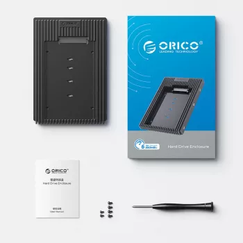 Adaptér disku Orico D2SS-6G 2,5 inch na 3,5 inch, SATA III, černý
