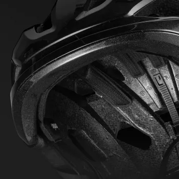 Mládežnická cyklistická přilba Rockbros LK-67 s odnímatelným hledím, 54-58 cm, černá