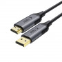 Kabel DisplayPort/HDMI 2.0 Tech-Protect UltraBoost, 4K 60 Hz, 200 cm, černý