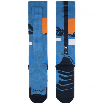 Ponožky Merino HW Over The Calf HWO1 Buff, royal blue, L