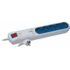Lestar LF 2005A Surge Protector, 5 Sockets, 3 m, Grey