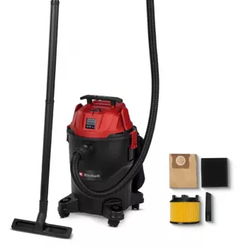 Vysavač na mokré a suché vysávání Einhell TC-VC 2555, 25 l, černo-červený