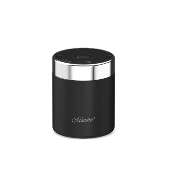 Maestro MR-1649-50-BLACK Food Thermos, 500 ml, Black