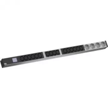 Jednotka rozvodu napájení Bachmann BlueNet BN0500, 230 V AC, 20 výstupů (16x IEC 60320 C13, 4x CEE 7/3), 3 m