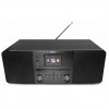 All-in-One stereo internetové rádio Xoro HMT 620 s CD přehrávačem, DAB+, FM, Spotify, Bluetooth, černé (SAT100373)