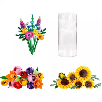 LEGO Botanicals sada letní kytice (s vázou)