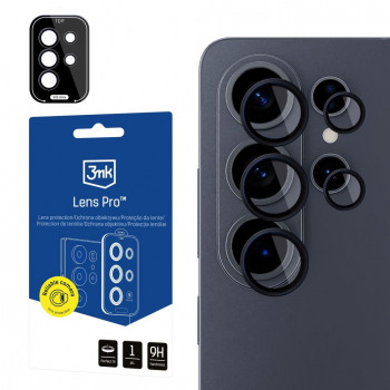 Ochrana objektivu fotoaparátu 3MK Lens Protection Pro pro Samsung Galaxy S26 Ultra, černá
