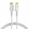 HDMI kabel EFB Elektronik HDMI-20-00015 High Speed s Ethernetem, 4K60Hz, 18 Gbit/s, 5 m, bílý, kompatibilní s HDMI 2.0