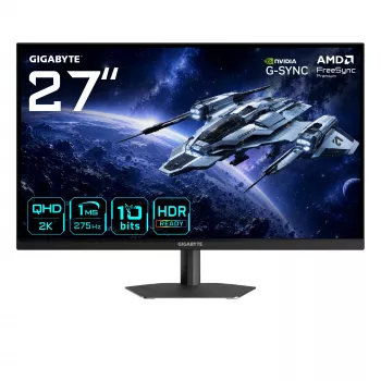 Herní monitor Gigabyte G27Q26 27 inch, QHD, 68,6 cm, 2560 x 1440, 260 Hz, 1 ms, černý