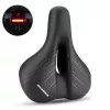 Horské sedlo na kolo Rockbros 38218916002 s lampou, černé