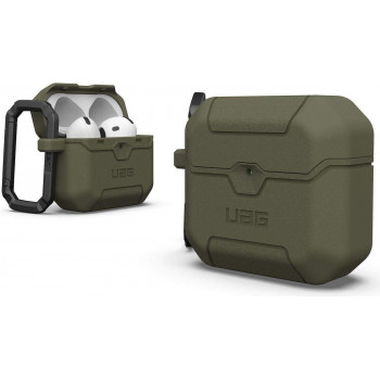 Pouzdro Urban Armor Gear UAG Scout pro Apple AirPods 4. gen, olivové