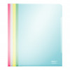 Leitz Super Premium 41530099 sheet protectors, A4, PVC, assorted colours, 0.15 mm, open at top and side