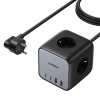 Ugreen CD268 Power Strip Cube 65W USB-A/USB-C + 3x AC, black