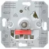 Gira 030900 Dimmer and Switch, flush-mounted insert, metallic