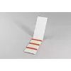 Samolaminovací štítky pro značení kabelů HellermannTyton HELASIGN, červeno-transparentní, 19 x 38 mm, 60 štítků (10 listů po 6), PVC 598-31402