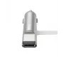 Hoco Universal UCL01 multifunkční kabel Apple + Micro USB stříbrný 1,2 m