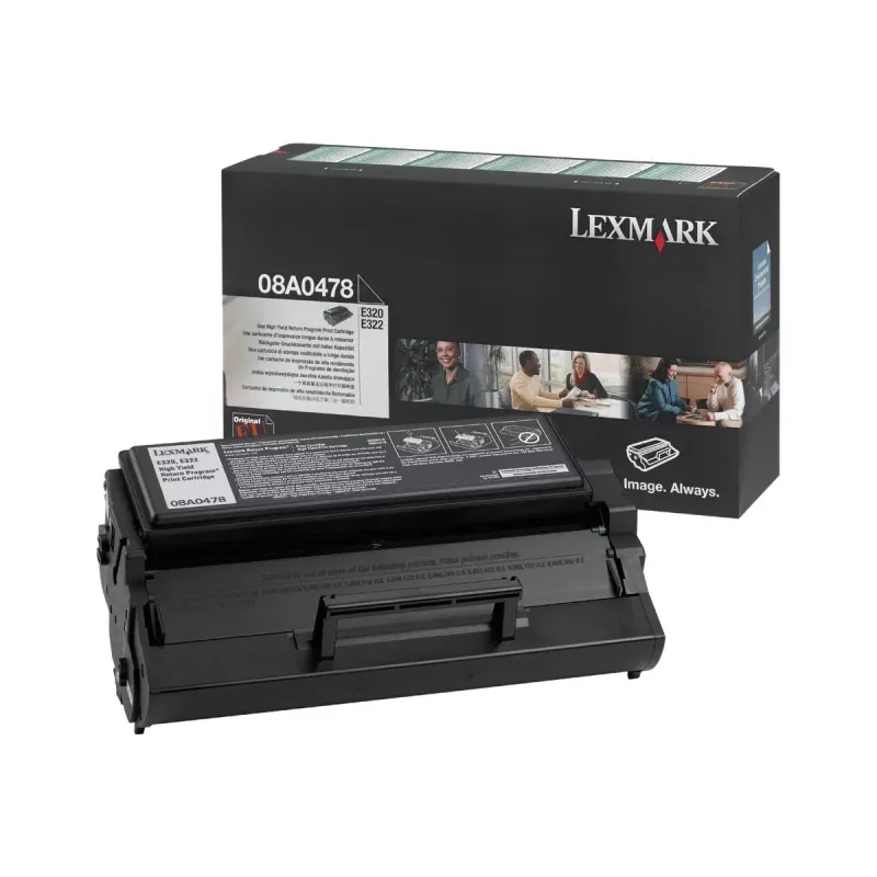 Lexmark High Yield - černá - originální